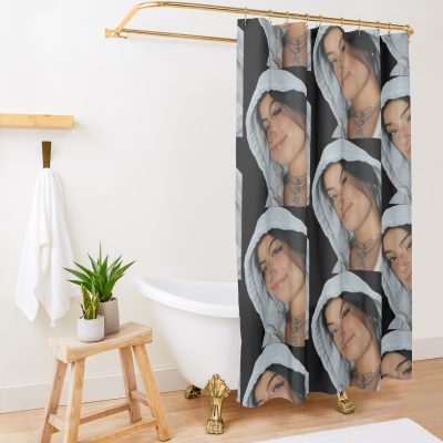 Charlie Damelio - Tik Tok Reference Shower Curtain Official Cow Anime Merch