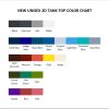 tank top color chart - Piper Rockelle Merch
