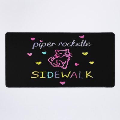 Cat Vitntage Piper Rockelle Sidewalk Mouse Pad Official Cow Anime Merch